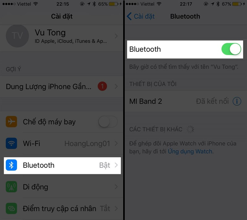 Hướng dẫn các bước thực hiện cách kết nối AirPod với iPhone hoặc iPad